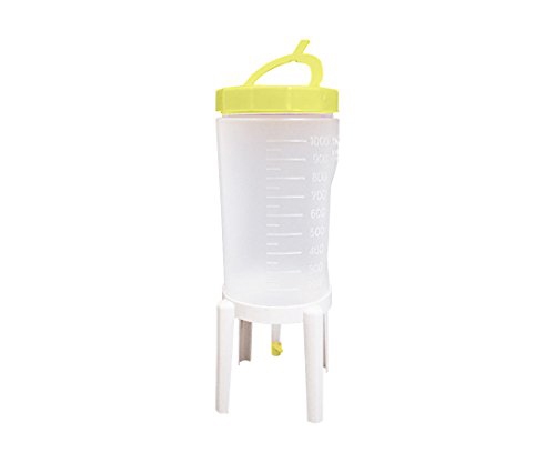 8-7792-02 ネオフィード栄養ボトル 1000mL イエロー 2個入 6424トップ