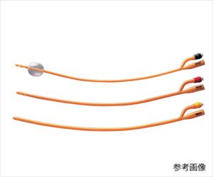 【医療機器クラス2】8-7876-02-51 （分割）バルーンカテーテル （ラテックス製/グリーン/14Fr） 2本入 0800