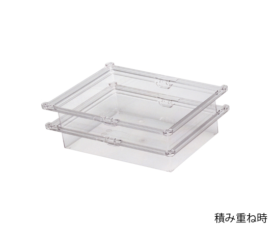 8-8301-03 注射薬トレー 34-07タイプ（深さ7cm）帯電防止 透明 PT34-07サカセ