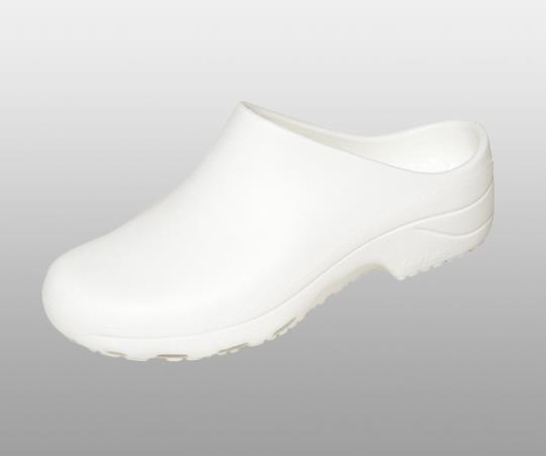 8-8373-06 手術室用クロッグ（フットラボ）ホワイト 27cm 通気穴有り 002W 27