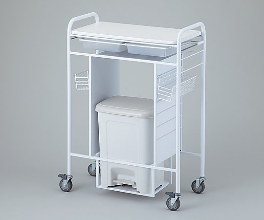8-8852-01 小型処置車 ホワイト 700×345×980mm NFS-1ホワイトナビス(アズワン)