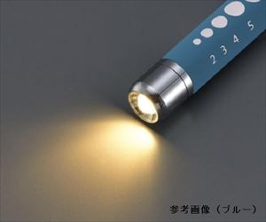 8-9555-03 ラバー調ソフトLEDペンライト（ロング） ブラック ナビス（アズワン）