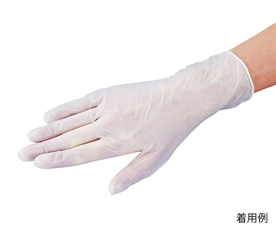 8-9569-01 プロシェア プラスチック手袋パウダーフリー L 1箱（100枚入） プロシェア ナビス(アズワン)