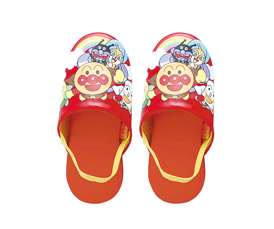 8-9741-01 子供用スリッパ（（C）アンパンマン・レッド／15cm） 240085