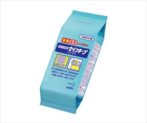 8-9758-02 セイフキープ(R)除菌ワイパー用つめかえ 80枚 業務用 花王
