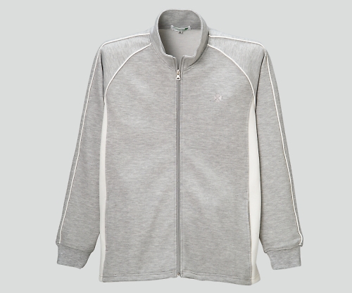 8-9959-01 ジャージジャケット（男女兼用） グレー SS C-20ディーフェイズ