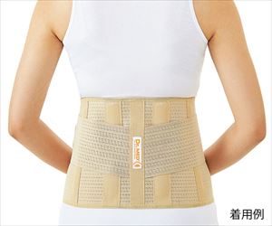 8-9992-03 腰用サポーター（Dr.MED（R） 固定力スーパーハードタイプ） L DR-B007LDr.MED