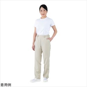 9-1103-05 レディスパンツ ベージュ 3L CK302-10フォーク