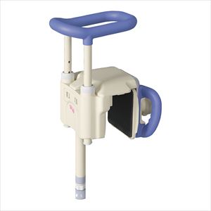 9-1126-02 ユニットバス手すり（安寿）ショート ブルー UST-130UBアロン化成
