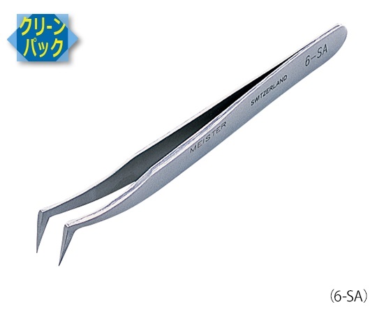 9-5680-01 MEISTERピンセットNo.6（鷲型タイプ） 6-SARUBIS