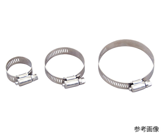 アズワン9-825-14　ラボラン®　ステンレスホースバンド　幅8mm MS-06アズワン