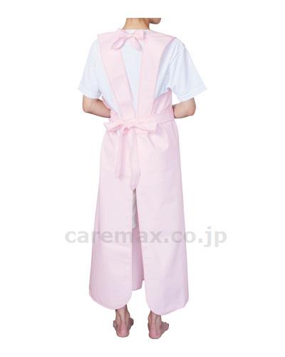 (S0170)入浴介助エプロン ひもタイプ L / 6013 ホワイト【販売単位:1】(cm-203346)(cm-203346