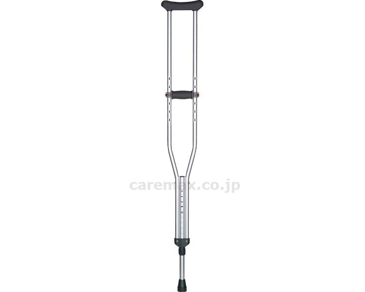 【※法人・施設限定・送料別途】(W0165)アルミ製松葉杖 “合わせてパッチン”（1本） / TY-156 S 小【販売単位:1