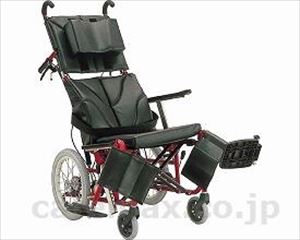 介助用ティルト＆リクライニング車いす ぴったりフィット 前輪アブソレックス仕様 / KPF16-40ABF No.68×No.6