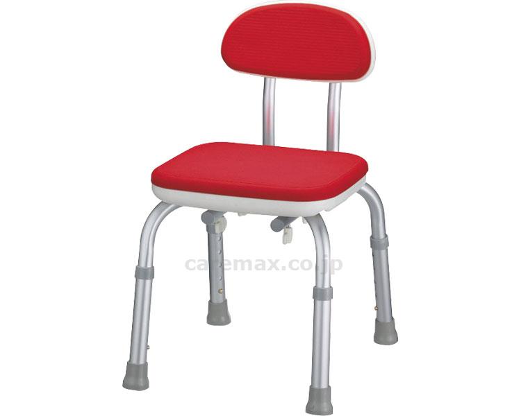 【※法人・施設限定・送料別途】(S0251)背付シャワーベンチMini/536-172レッド(cm-209978)【販売単位:1