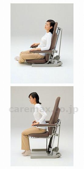 (H0028)アシスタンド座イス レザー仕様 / HE-CJES20RS1 ブラウン【販売単位:1】(cm-214189)(cm