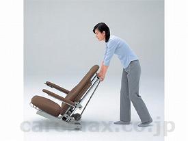 (H0028)アシスタンド座イス レザー仕様 / HE-CJES20RS1 ブラウン【販売単位:1】(cm-214189)(cm