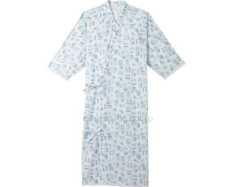 (U0045)ケアねまき/5074Sブルー(cm-224244)【販売単位:1】