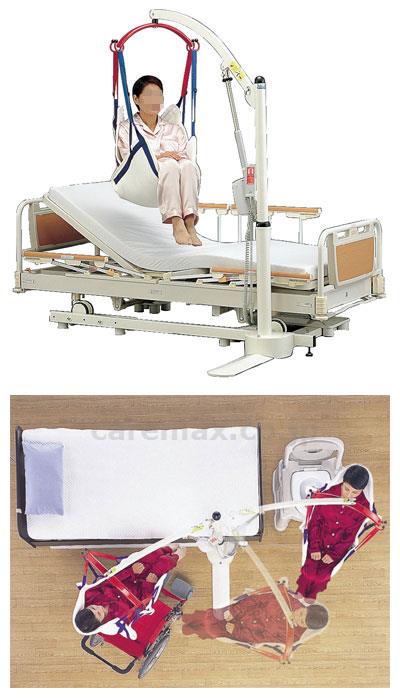 【※法人・施設限定・送料別途】(B0570)介護リフトつるべーBセット / ステンレスアーム仕様【販売単位:1】(cm-2247