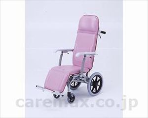 【※WEB販売不可】セミリクライニング車いす / RJ-200PL ピンク(cm-228665)[]