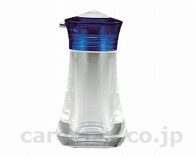 【※法人・施設限定・送料別途】(E0275)プッシュワン醤油差し M / PU-2-CB クリアブルー【販売単位:1】(cm-2