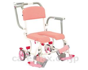 【※法人・施設限定・送料別途】【※大型商品・送料別途】(S0355)シャワーキャリー後輪7インチ固定仕様/SW-11W(cm-2