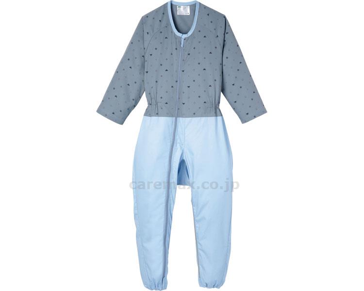 (U0048)コンビネーション（フルオープン型）オールシーズン5038/Lクレストブルーグレー(cm-235853)【販売単位: