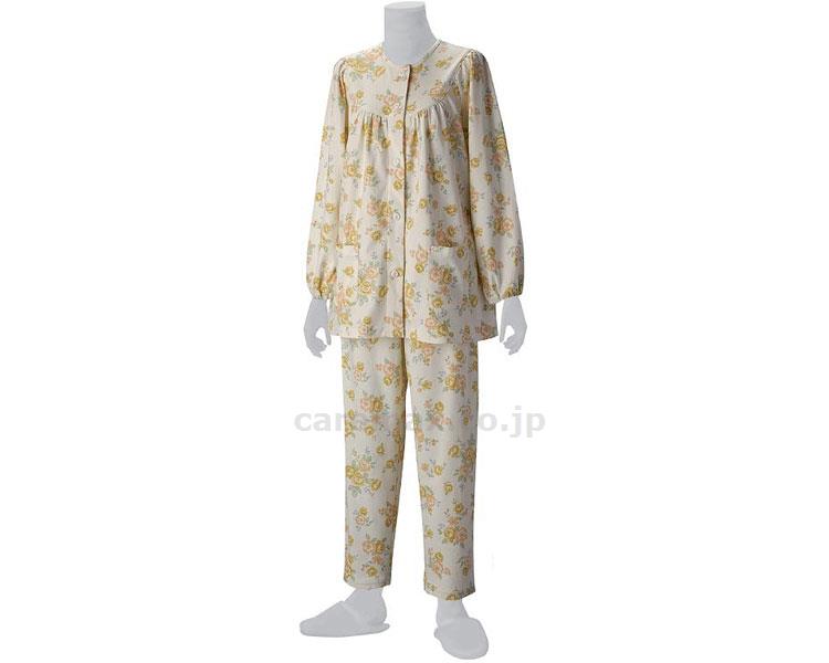 【※取り寄せ・送料別途】(U0262)婦人用長袖パジャマセット/TB2807Sクリーム(cm-241874)【販売単位:1】
