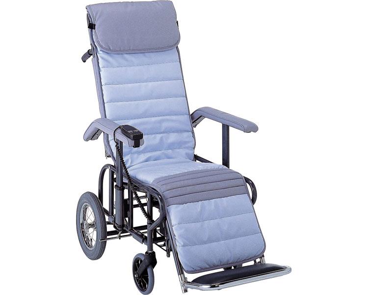 【※法人・施設限定・送料別途】フルリクライニング車いす 介助用（電動背足連動） 3型 / モケット(cm-248660)[台]