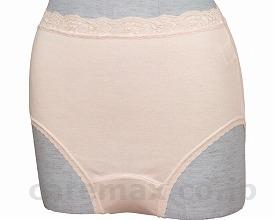 (U0282)婦人失禁丈長ショーツ/W654ピーチM(cm-250516)【販売単位:1】