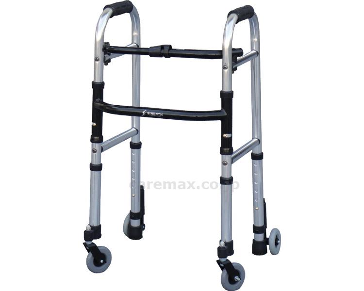 (W1568)ミニフレームウォーカー・キャスターモデルS/WFM-4262SW3GW(cm-257291)【販売単位:1】