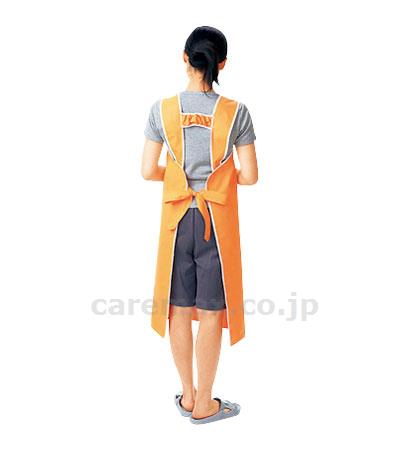 【※法人・施設限定・送料別途】ハビナース 軽やか介助用エプロン ショートタイプ / 11251 ピンク(cm-261256)[枚