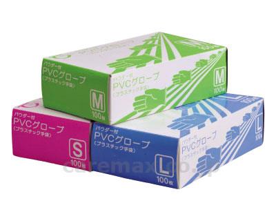 【※廃盤予定】【※都度見積り※】PVCグローブ パウダー付（半透明） / T-9201 L 1箱100枚入(cm-261411)