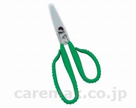 形状記憶カスタムハサミ バネ付 / UC-300SL 左手用（緑ハンドル）(cm-264941)[個]