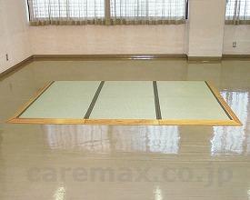 (O0368)ユニットたたみさわやか四畳三面スロープ付/T-TS4-3純木仕様(cm-268138)【販売単位:1】