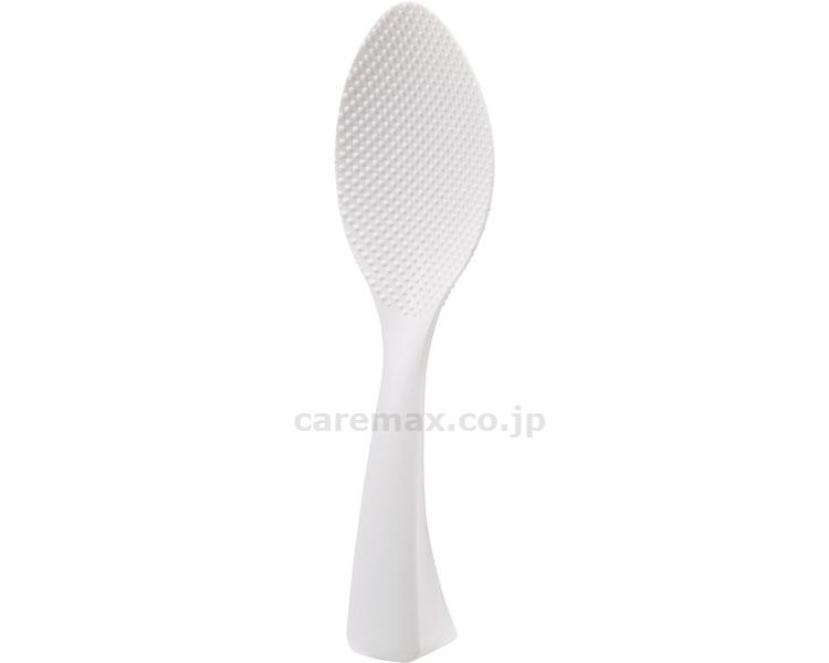 【※定価販売厳守・価格統制】立つお弁当しゃもじ / K-388W ホワイト【販売単位:1】(cm-276578)(cm-2765