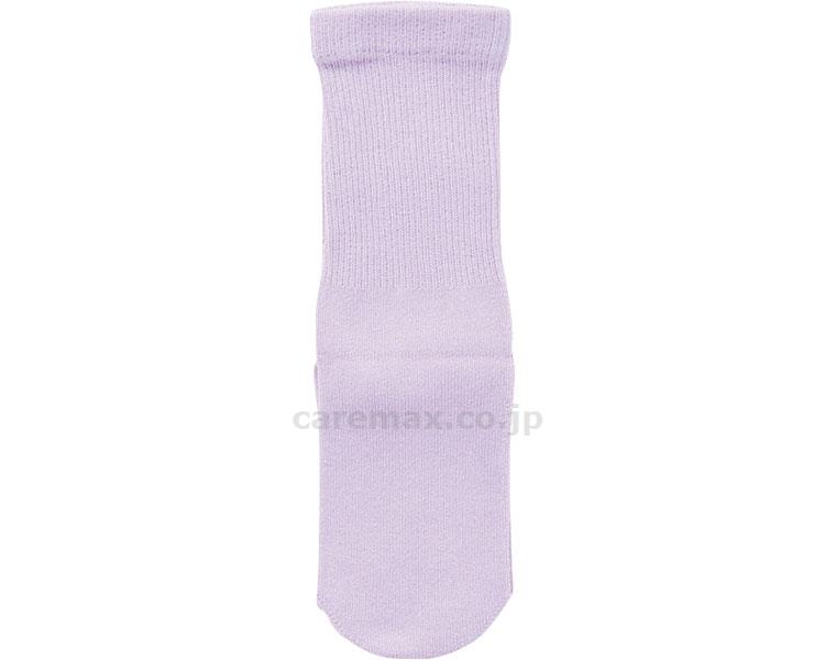 (U0367)極上締め付けません（綿混）婦人用春夏用/3951パープル20～24cm(cm-277022)【販売単位:1】