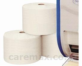 (M0265)おしぼり専用ロールタオル24個組/幅11.5cm×2枚重ね×37.5m(cm-277143)【販売単位:1】