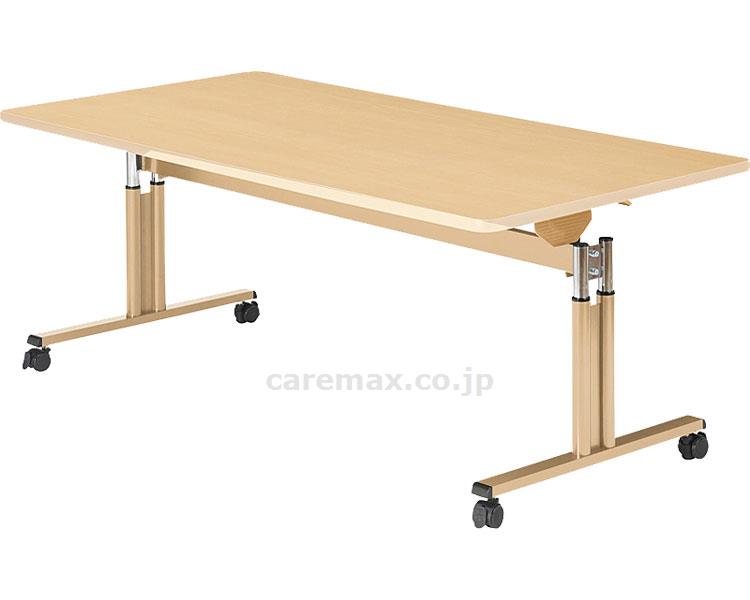 (O0503)昇降フラップテーブル/UFT-TT1690-Mメープル幅160cm(cm-283991)【販売単位:1】