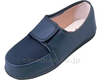 リハビリシューズ W603 婦人用 片足 / 21.0cm 紺 左足【販売単位:1】(cm-287502)(cm-287502)