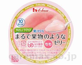 (E0846)やさしくラクケアまるで果物のようなゼリーもも/8382360g(cm-291195)【販売単位:1】