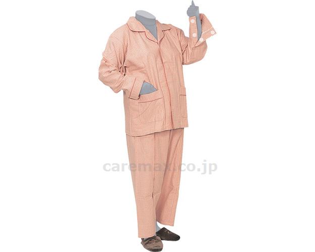 (U0197)ハートフル前開きファスナーパジャマセット/HP15-100L05ブルー(cm-292181)【販売単位:1】