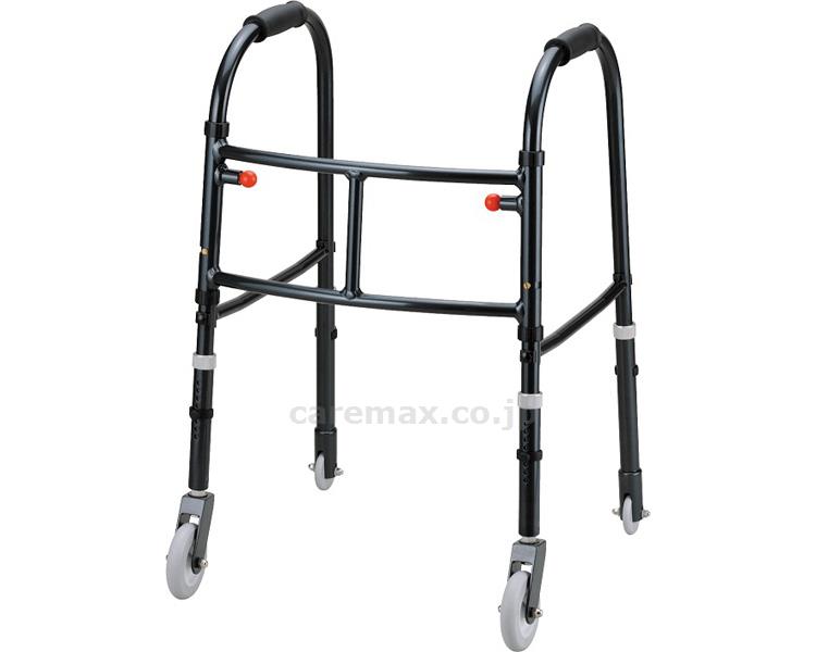 【※定価販売厳守・価格統制】(W1579)MgウォーカーⅡ型 キャスター付き / 青墨 S【販売単位:1】(cm-296081)