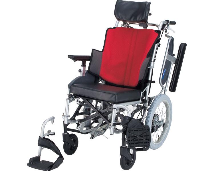 【※法人・施設限定・送料別途】座王 NAH-F5 介助式ティルト型 / 座幅42cm グレイッシュブルー(cm-297186)[