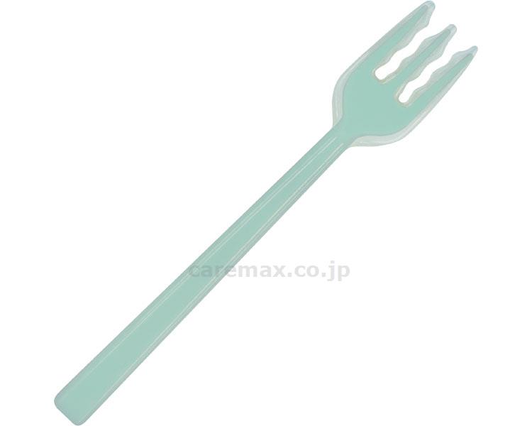 (E0937)口あたりやさしいフォーク一体型大/KU-12Bブルー(cm-298821)【販売単位:1】