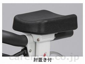【※法人・施設限定・送料別途】【※大型商品・送料別途】アームフィット室内外兼用 肘置き付 / AR-458E ブラック(cm-2