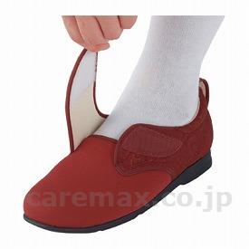 【※法人・施設限定・送料別途】(W1475)ウィングストレッチ 1102 片足 / LL ベージュ 右足【販売単位:1】(cm-