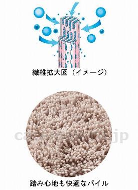 (S0662)Ag+快適バスマット 90×180cm / MR-148-148 ベージュ【販売単位:1】(cm-306580)(