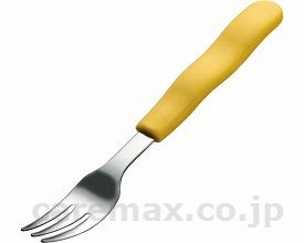 (E0998)UDカトラリー ヒメフォーク / H-376Y イエロー【販売単位:1】(cm-310006)(cm-310006