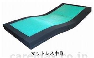 【※WEB販売不可】【※法人・施設限定・送料別途】ジェルトロン介護マットレス 2レイヤーPAD付 / KLN-83H150TP